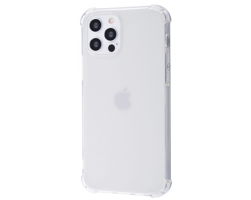 Чохол WXD Silicone 0.8 mm HQ iPhone 12 (12 Pro) transparent PLS-00-00077181