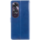 Чохол-книжка Leather GETMAN with card holder Oppo A60 blue PLS-00-00148171