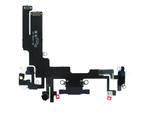 Шлейф iPhone 14 з роз'ємом зарядки black (Original China) PLS-00-00107165