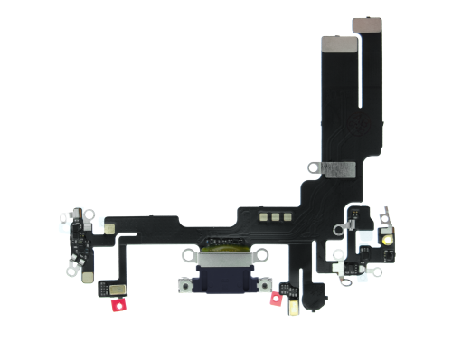 Шлейф iPhone 14 з роз'ємом зарядки black (Original China) PLS-00-00107165