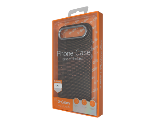 Чохол D Glory Ultra Slim with MagSafe iPhone 17 Air brown pixel PLS-00-00149378