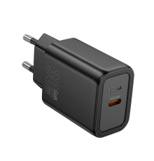 Зарядний пристрій Hoco N62 30W 3A 1USB-C black PLS-00-00139501