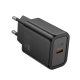 Зарядний пристрій Hoco N62 30W 3A 1USB-C black PLS-00-00139501