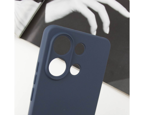 Чохол Silicone Cover Full Camera Xiaomi Redmi Note 13 4G midnight blue PLS-00-00126729