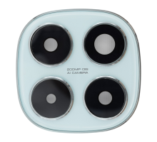 Скло камери Xiaomi Redmi Note 14 Pro 5G з рамкою green (Original) PLS-00-00138751