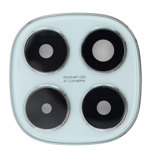 Скло камери Xiaomi Redmi Note 14 Pro 5G з рамкою green (Original) PLS-00-00138751