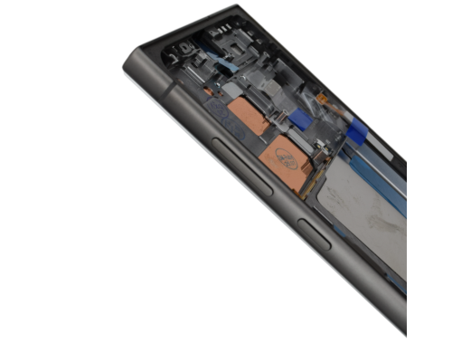 Дисплей Samsung S928 Galaxy S24 Ultra з сенсором та рамкою black (OLED) (Big size) PLS-00-00140774