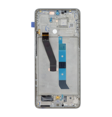 Дисплей Xiaomi Poco M8 5G з сенсором та рамкою silver (OEM) PLS-00-00165573