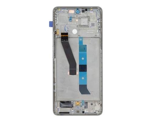 Дисплей Xiaomi Poco M8 5G з сенсором та рамкою silver (OEM) PLS-00-00165573