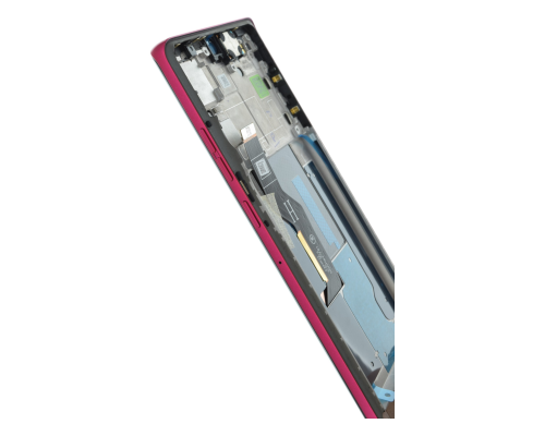 Дисплей Motorola XT2429 Moto Edge 50 Fusion з сенсором та рамкою pink (Original) PLS-00-00130199