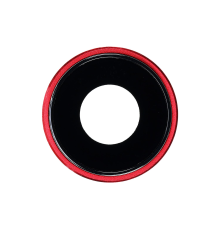 Скло камери Apple iPhone XR з рамкою red PLS-00-00093279