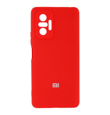 Чохол Silicone Cover Full Camera Xiaomi Redmi Note 10 Pro red PLS-00-00103539