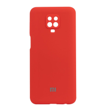 Чохол Silicone Cover Full Camera Xiaomi Redmi Note 9s red PLS-00-00103527