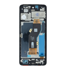 Дисплей Infinix Smart 8 з сенсором та рамкою black (ver. TXD) PLS-00-00132065