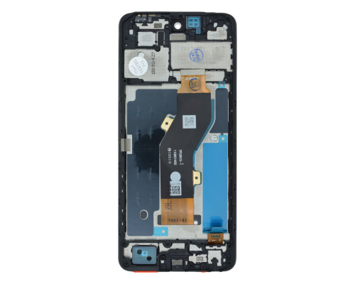 Дисплей Infinix Smart 8 з сенсором та рамкою black (ver. TXD) PLS-00-00132065