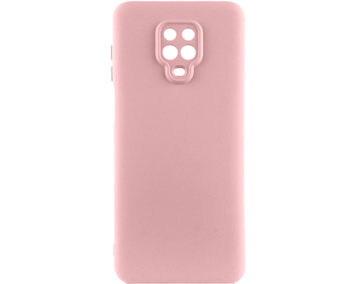 Чохол Silicone Cover Full Camera Xiaomi Redmi Note 9s pink PLS-00-00118660