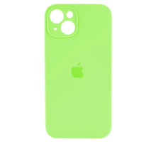 Чохол Silicone Case Full Camera Protective iPhone 14 neon green PLS-00-00104550
