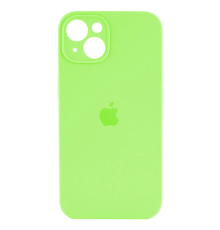 Чохол Silicone Case Full Camera Protective iPhone 14 neon green PLS-00-00104550