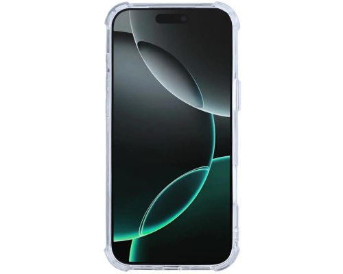 Чохол WXD Silicone 0.8 mm HQ iPhone 17 Pro Max transparent PLS-00-00147803