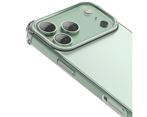 Чохол WXD Silicone 0.8 mm HQ iPhone 17 Pro Max transparent PLS-00-00147803