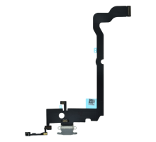 Шлейф iPhone XS Max з роз'ємом зарядки white (Original) PLS-00-00122266