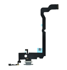 Шлейф iPhone XS Max з роз'ємом зарядки white (Original) PLS-00-00122266