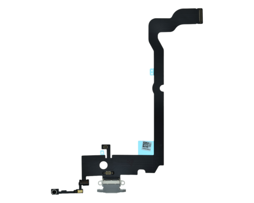 Шлейф iPhone XS Max з роз'ємом зарядки white (Original) PLS-00-00122266