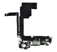 Шлейф iPhone 15 Pro з роз'ємом зарядки black titanium (Original China) PLS-00-00112863