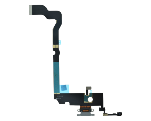 Шлейф iPhone XS Max з роз'ємом зарядки white (Original) PLS-00-00122266