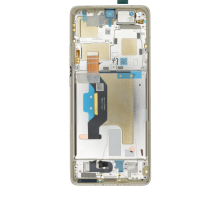 Дисплей Motorola XT2401 Moto Edge 50 Ultra з сенсором та рамкою nordic wood (Original) PLS-00-00130242