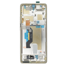 Дисплей Motorola XT2401 Moto Edge 50 Ultra з сенсором та рамкою nordic wood (Original) PLS-00-00130242