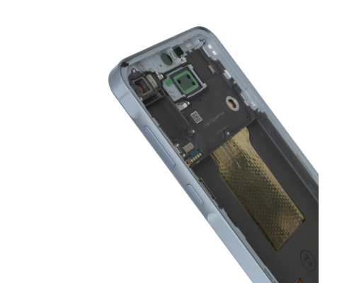 Дисплей Samsung A556 Galaxy A55 5G з сенсором та рамкою ice blue (Original Assembled) PLS-00-00157766