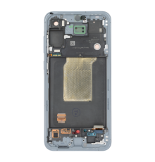 Дисплей Samsung A556 Galaxy A55 5G з сенсором та рамкою ice blue (Original Assembled) PLS-00-00157766