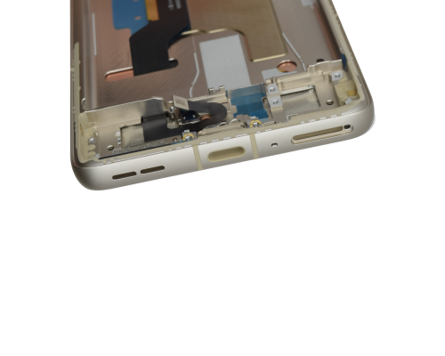 Дисплей Motorola XT2401 Moto Edge 50 Ultra з сенсором та рамкою nordic wood (Original) PLS-00-00130242