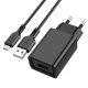 Зарядний пристрій Borofone BA68A 10.5W 2.1A 1USB-A з кабелем Micro USB black PLS-00-00115460