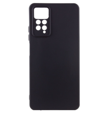 Чохол Silicone Cover Full Camera Xiaomi Redmi Note 11 Pro 5G black PLS-00-00099960