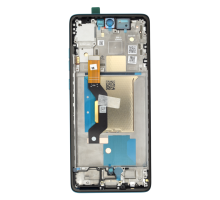 Дисплей Motorola XT2503 Moto Edge 60 Fusion з сенсором та рамкою (amazonite) green (Original) PLS-00-00142749