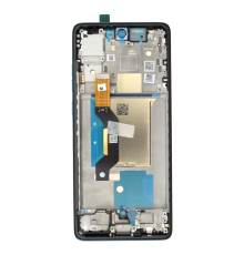 Дисплей Motorola XT2503 Moto Edge 60 Fusion з сенсором та рамкою (amazonite) green (Original) PLS-00-00142749