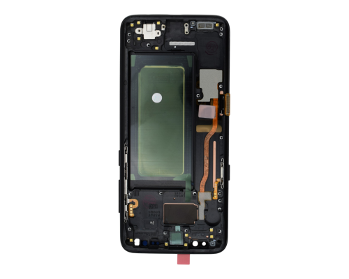 Дисплей Samsung G950 Galaxy S8 з сенсором та рамкою black (Original Refurbished) PLS-00-00149226