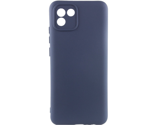 Чохол Silicone Cover Full Camera Samsung A035 Galaxy A03 midnight blue PLS-00-00103747