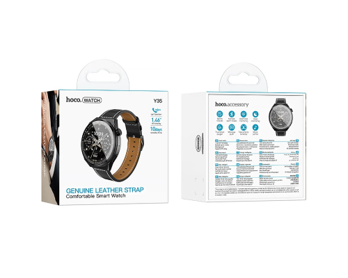 Смарт годинник Hoco Y35 Smart sports black PLS-00-00161965