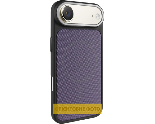 Чохол TechWoven Hybrid with Magnetic для iPhone 17 Air black purple PLS-00-00165333