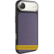 Чохол TechWoven Hybrid with Magnetic для iPhone 17 Air black purple PLS-00-00165333