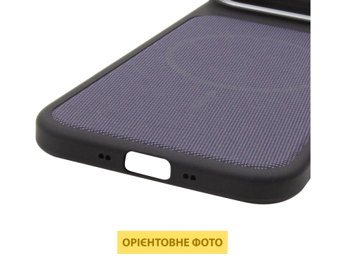 Чохол TechWoven Hybrid with Magnetic для iPhone 17 Air black purple PLS-00-00165333