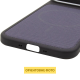 Чохол TechWoven Hybrid with Magnetic для iPhone 17 Air black purple PLS-00-00165333