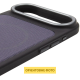 Чохол TechWoven Hybrid with Magnetic для iPhone 17 Air black purple PLS-00-00165333