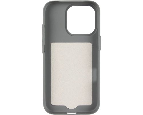 Чохол TechWoven Hybrid with Magnetic для iPhone 16 Pro gray black PLS-00-00165315