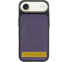 Чохол TechWoven Hybrid with Magnetic для iPhone 17 Air black purple PLS-00-00165333