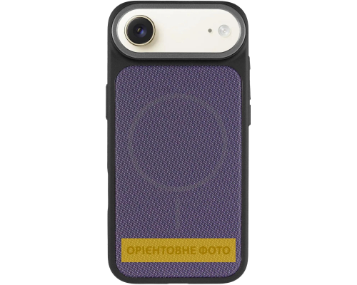 Чохол TechWoven Hybrid with Magnetic для iPhone 17 Air black purple PLS-00-00165333