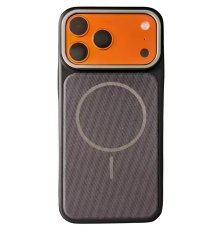 Чохол TechWoven Hybrid with Magnetic для iPhone 17 Pro Max black purple PLS-00-00165347